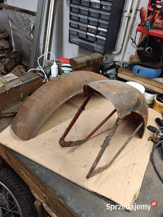 Błotniki wsk 125 175 na wstawki mocowania uszy Zamość