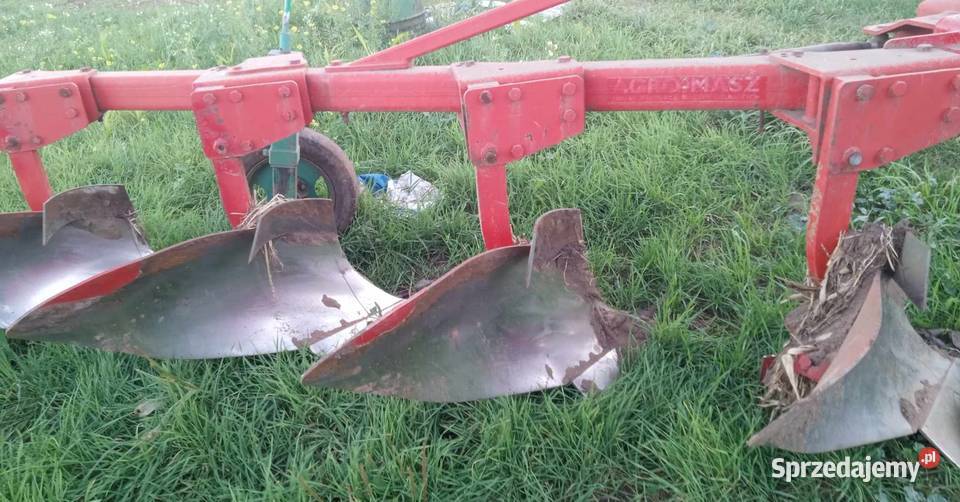 Pług Agromasz Pj4 Maszyny rolnicze Brudzew sprzedam