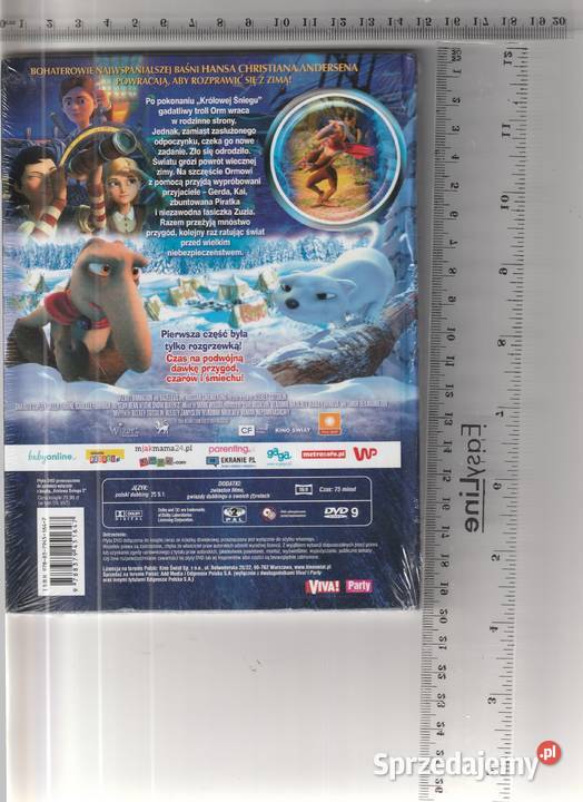Królowa Śniegu 2 Jakubik Socha DVD sprzedam