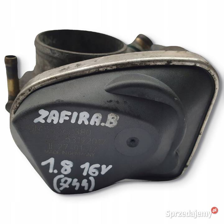 PRZEPUSTNICA Opel Zafira B 18 16V 55562380 osobowe Chełm