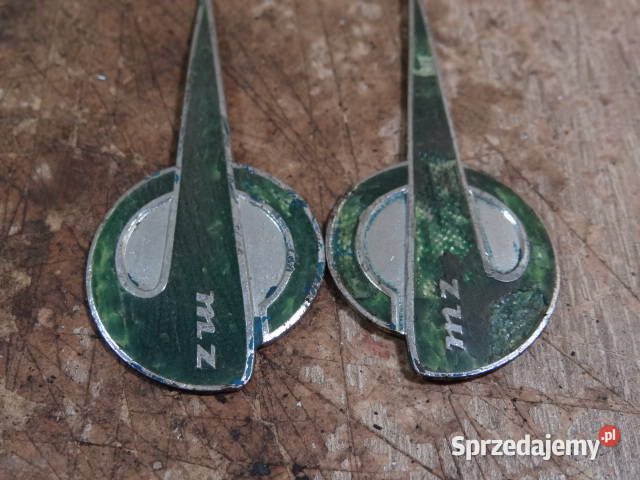 logo 2 znaczki na zbiornik MZ ES 150 org DDR Żary