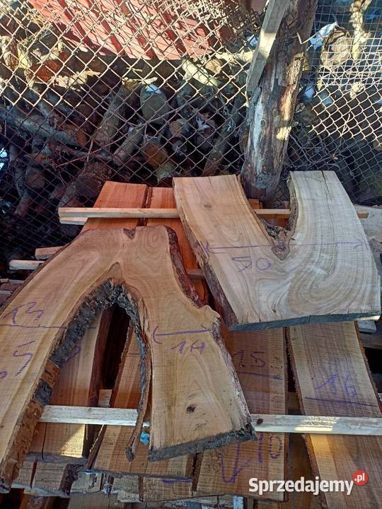 Deski jabłoni czereśni śliwki suche