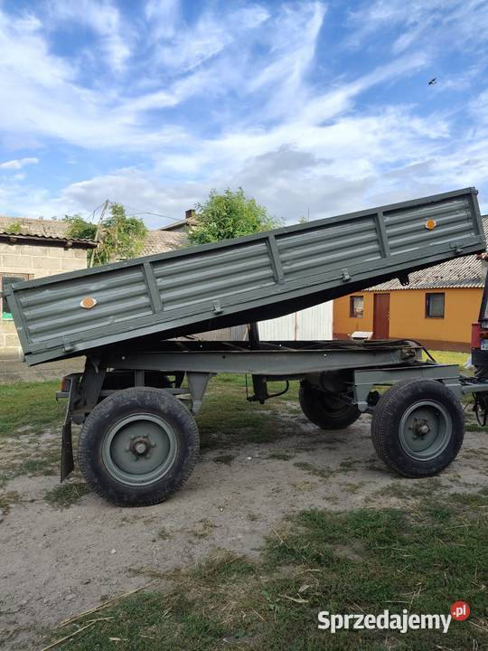 Przyczepa wywrotka d47 w oryginale Kuźmy
