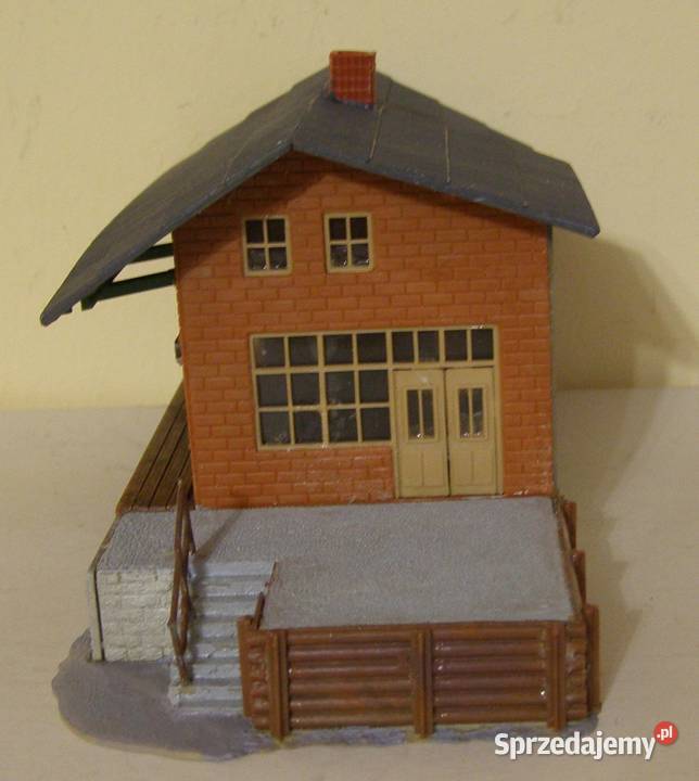 Domek na makietę 19 kolejka skala H0 Kolekcje Łódź sprzedam
