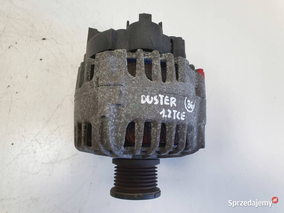 ALTERNATOR Dacia Duster I 12 TCe 231000091R osobowe Układ elektryczny silnika Motoryzacja