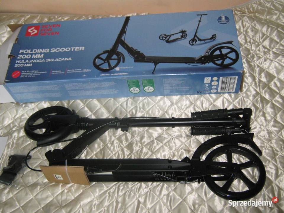 Hulajnoga składana 200MM z hamulcem i stopka Baranowo