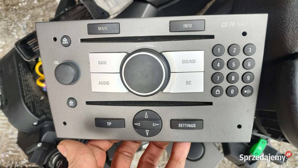 Radio radioodtwarzacz CD Opel Vectra C lift wielkopolskie Książ Wielkopolski