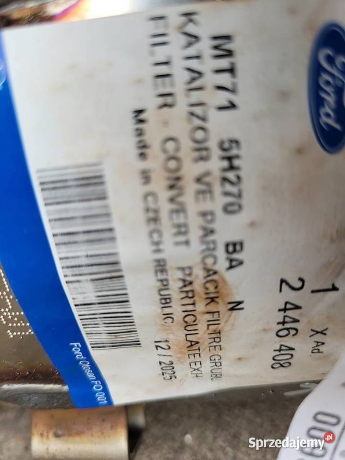 KATALIZATOR FORD COURIER 2446408 MT715H270BA Radom