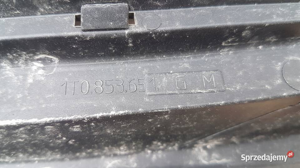 ATRAPA GRILL TOURAN LIFT 0610 1T0853651G osobowe Atrapy