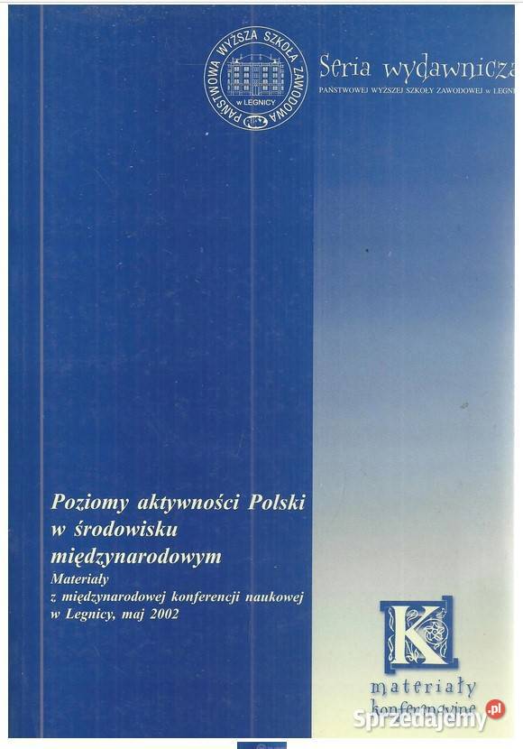Poziomy aktywności Polski w środowisku Książki naukowe i popularnonaukowe