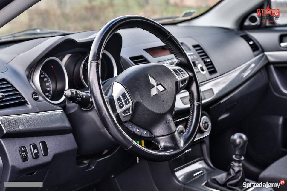 Sprzedam Mitsubishi Lancer nieuszkodzony czarny śląskie Żory sprzedam