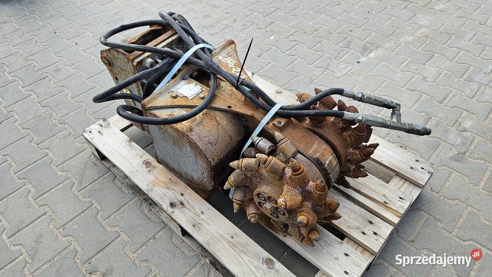 Głowica frezująca Erkat ER100 do koparki 37t31 Osprzęt roboczy mazowieckie Sochaczew