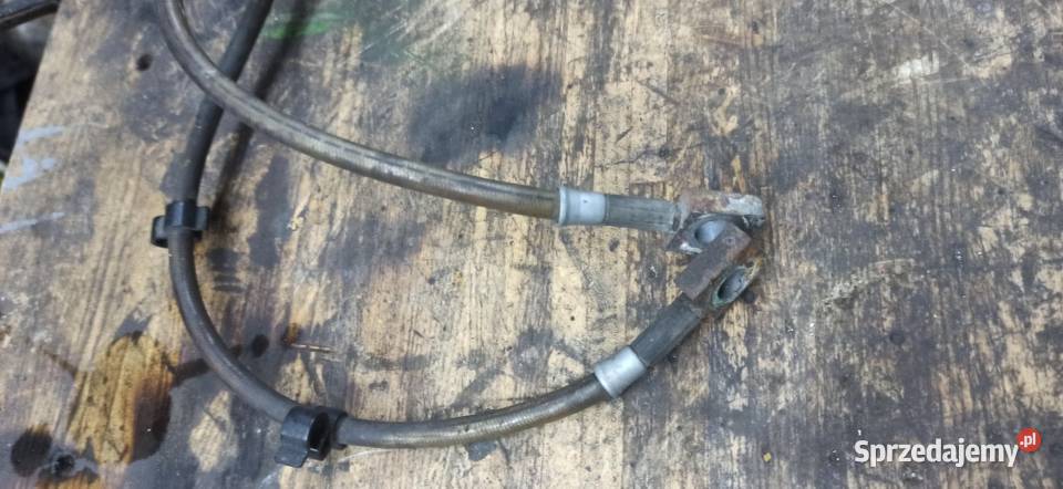 Przewody hamulcowe w oplocie Biała