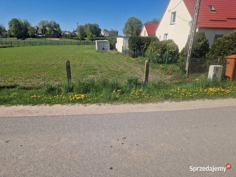 Działka budowlana lucim koło koronowa 2000 Koronowo