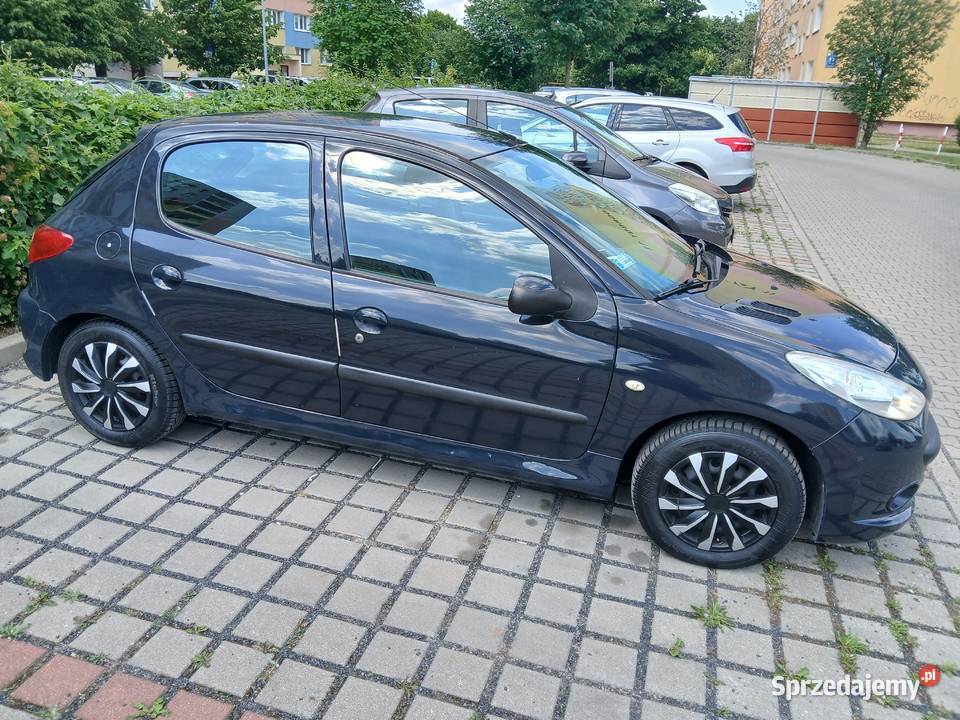 Peugeot 206plus 2011 14hdi 134 klima mrozi welurowa tapicerka Bydgoszcz