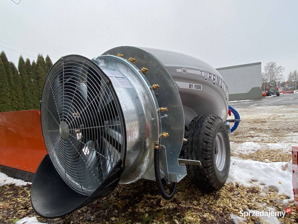 Opryskiwacz sadowniczy 1000L BYMATIC włoski nieuszkodzony Rawa Mazowiecka