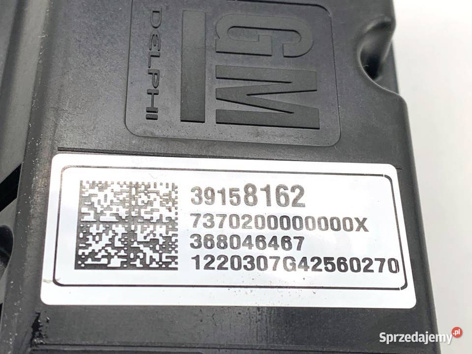 PANEL STEROWANIA NAWIEWU OPEL ASTRA K 39158162 sprzedam