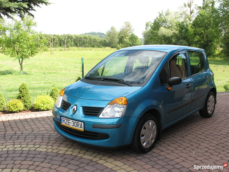 Sprzedam samochód Renault Modus 14 98 BenzynaLPG Hatchback Modus Rzeszów sprzedam