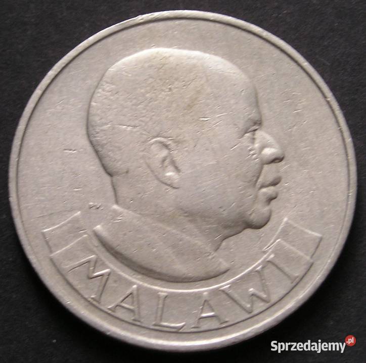 MALAWI 1 FLORIN 1964 SŁONIE Łódź