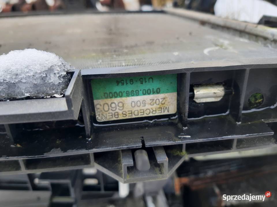 Chłodnica wody Mercedes C S Klassa osobowe Ksawerów