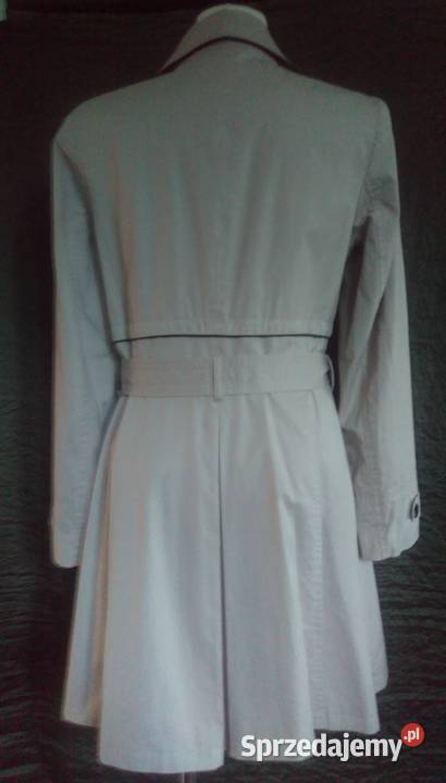 PŁASZCZyk damski TRENCZ przejściowy r 38 Promod brązowy/beżowy Kurtki i płaszcze Białystok sprzedam