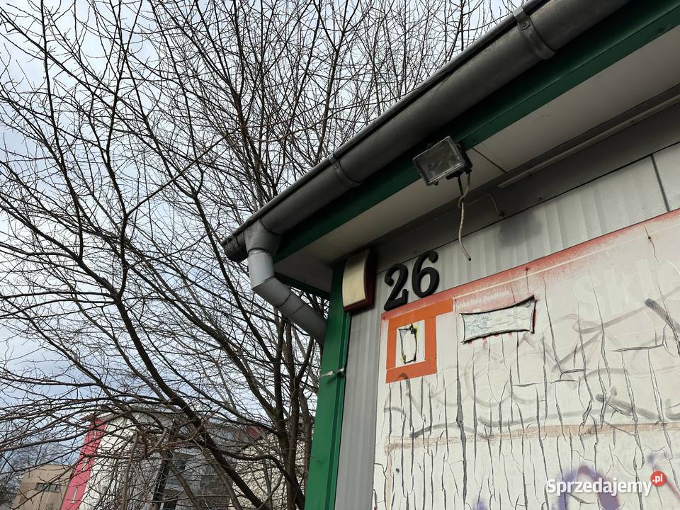 Na sprzedaż blaszany pawilon śląskie Częstochowa