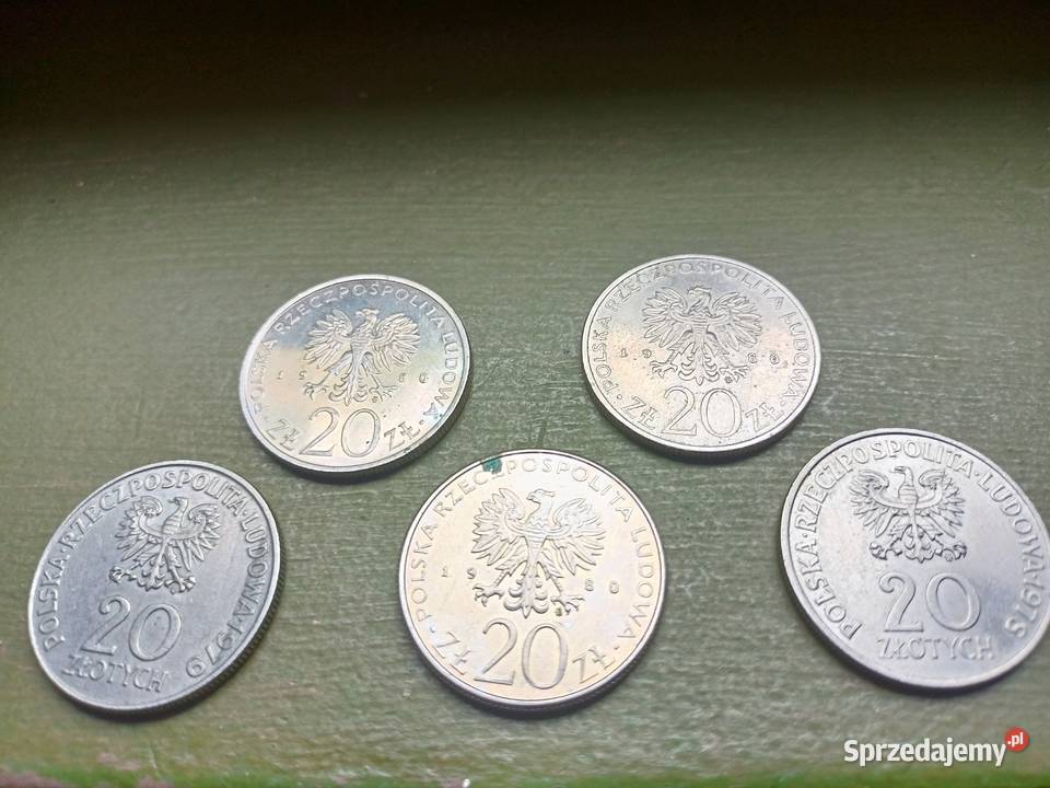 Monety PRL 20 50 500 50000