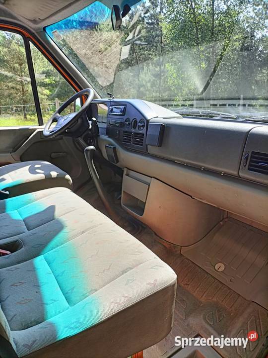 VW LT 35 25 TDI double kabina pomarańczowy lubuskie Gorzów Wielkopolski