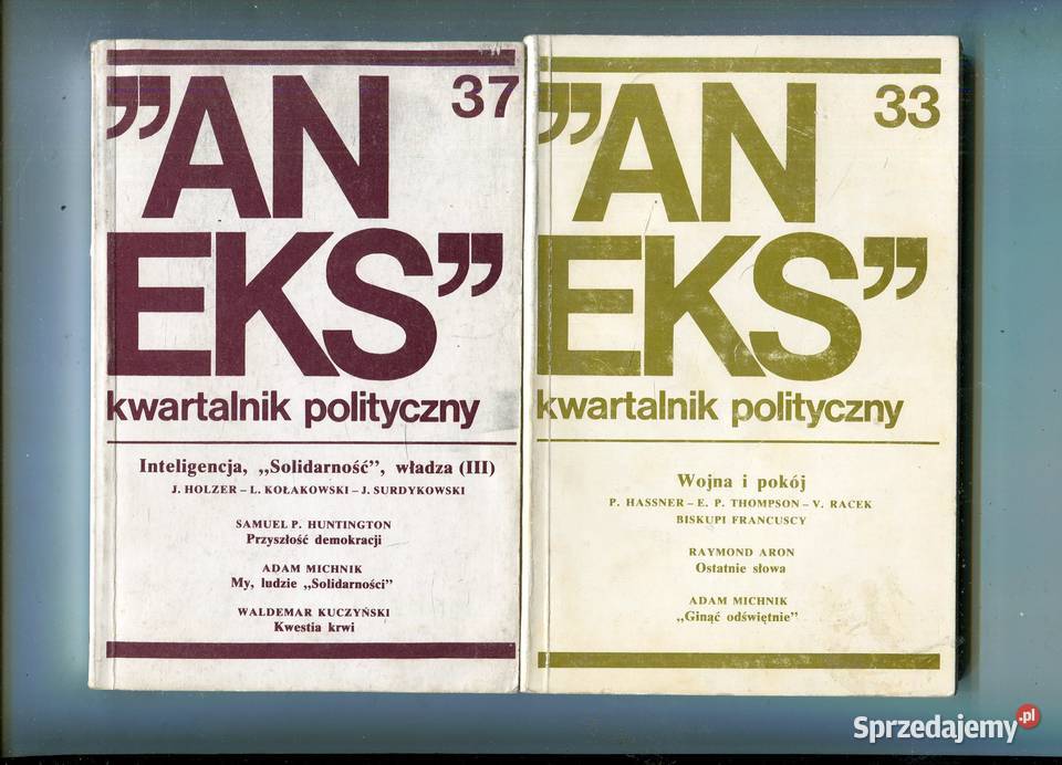 ANEKS 331984 Aneks 371985 Szczecin