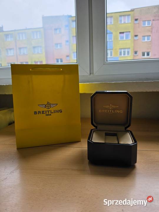 Pudełko kaseta do zegarków breitling Białogard