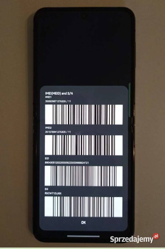 Syndyk sprzeda telefon Samsung Galaxy Z Samsung Szczecin