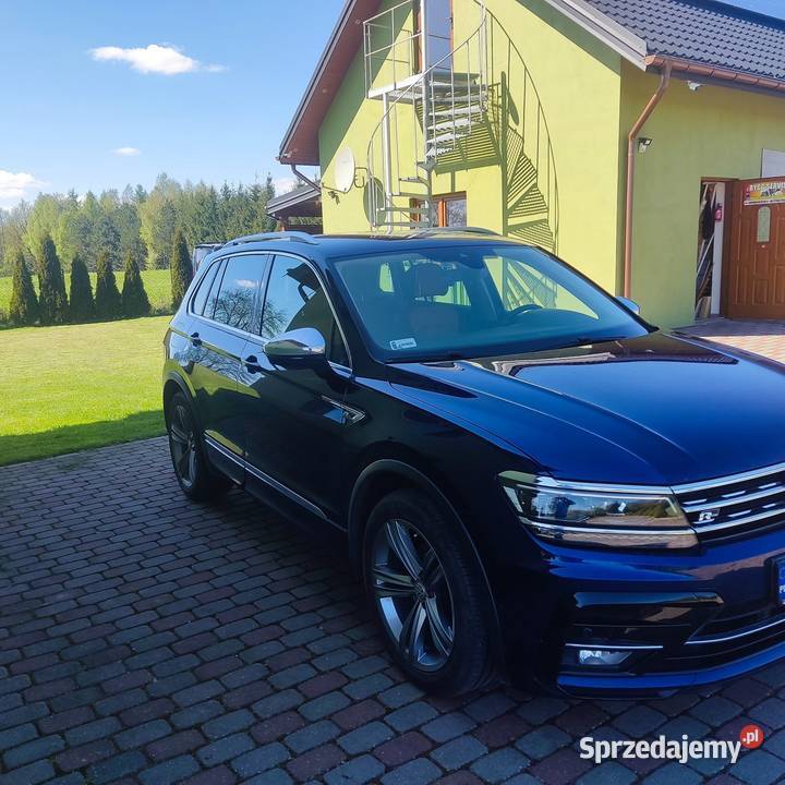 VW tiguan Rline 20 tdi 150 48880445KM Samochody osobowe Rypin