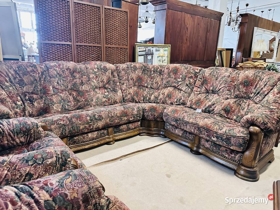 Duża solidna i efektowna rogówka narożnik z 2 Tczew