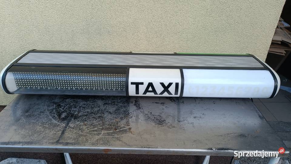 Lampa kogut TAXI elfir Żywiec