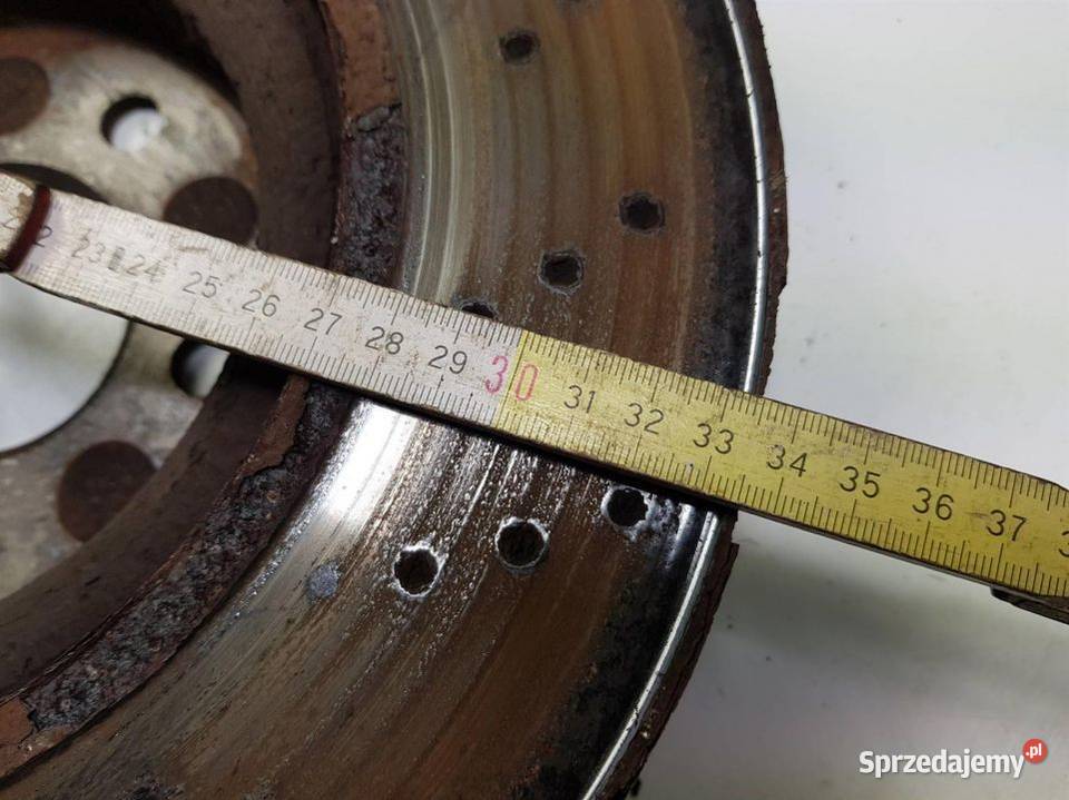 TARCZA HAMULCOWA PRZÓD MERCEDES W221 S350 osobowe Lipno