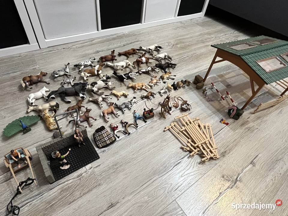 DUŻY ZESTAW KONIKÓW SCHLEICH IDEALNY POD CHOINKĘ Schleich Figurki Pruszków