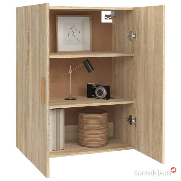 Szafka wisząca dąb sonoma 695x34x90 WM812261 mazowieckie Warszawa