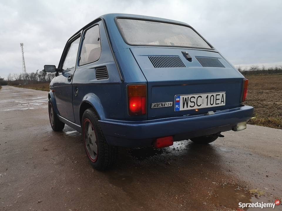 Sprzedam Fiata 126p Piękne wnętrze 650cm3 Wyszogród