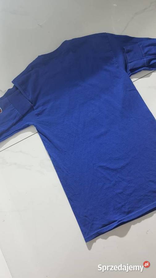 Champion Tshirt Logo Oversize xs niebieski podlaskie Suwałki