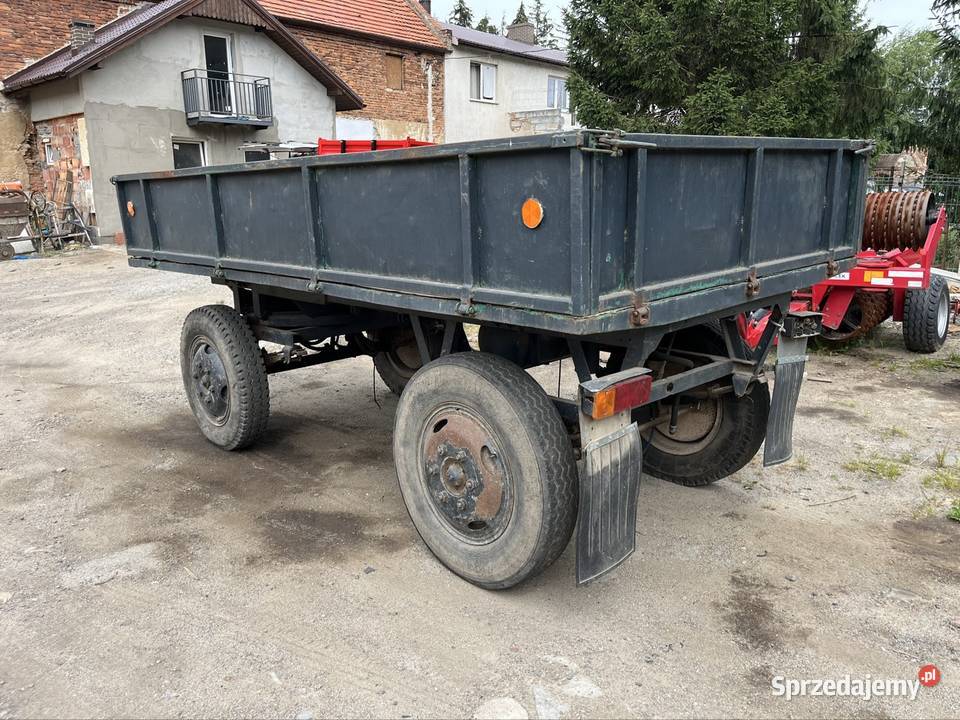 Przyczepa wywrotka nieuszkodzony Przyczepy rolnicze