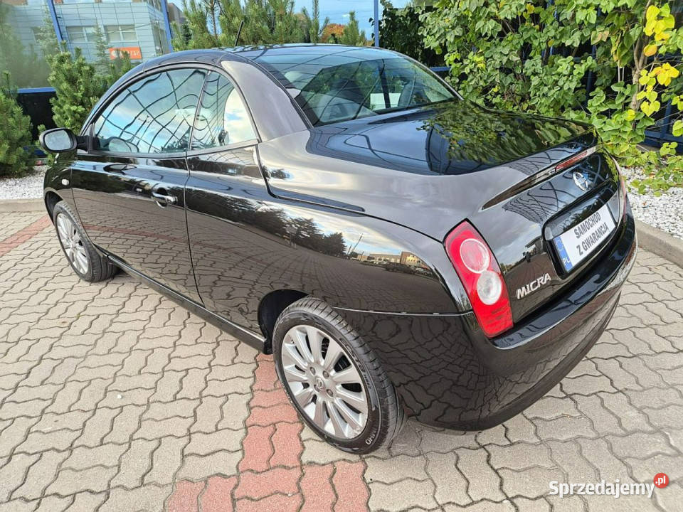 Nissan Micra 14 GWARANCJA tekna cabrio skóry elektrochrom. lusterko wst. Warszawa