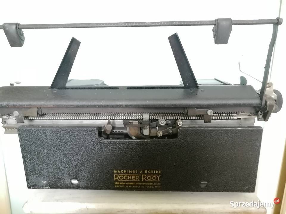 Stara maszyna do pisania ART DECO Antykwariat Kraków