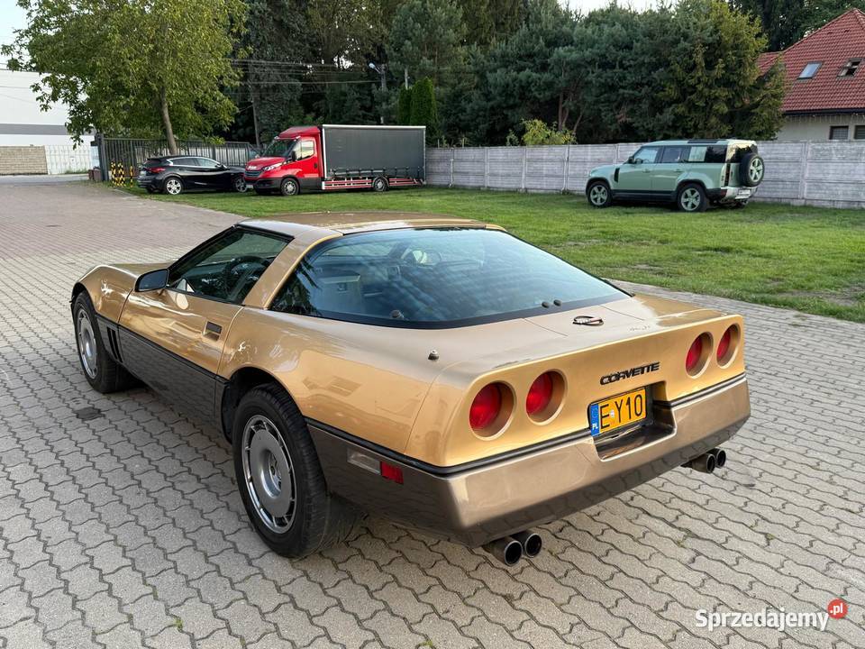 Chevrolet Corvette C4 z 051983 pierwsza Rok produkcji 1983 łódzkie Zgierz sprzedam