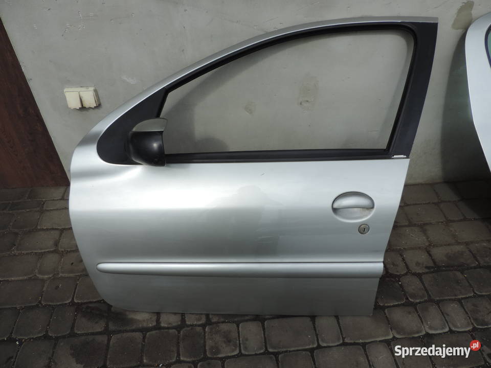 DRZWI LEWY PRZÓD PEUGEOT 206 HB 5D FL KOLOR ETS osobowe Nowy Sącz sprzedam