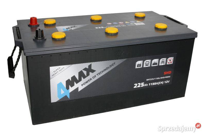 Akumulator 12V 225Ah1150A SHD 4 sprzedam