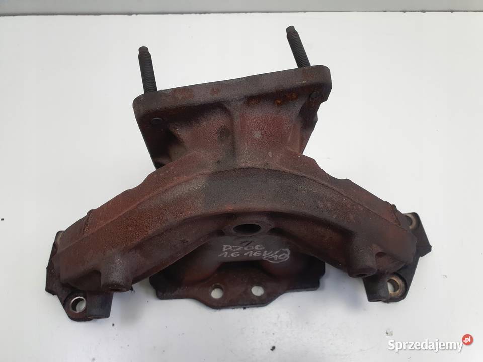 KOLEKTOR WYDECHOWY Peugeot 206 16 16V NFU 109 Kolektory wydechowe Rudka