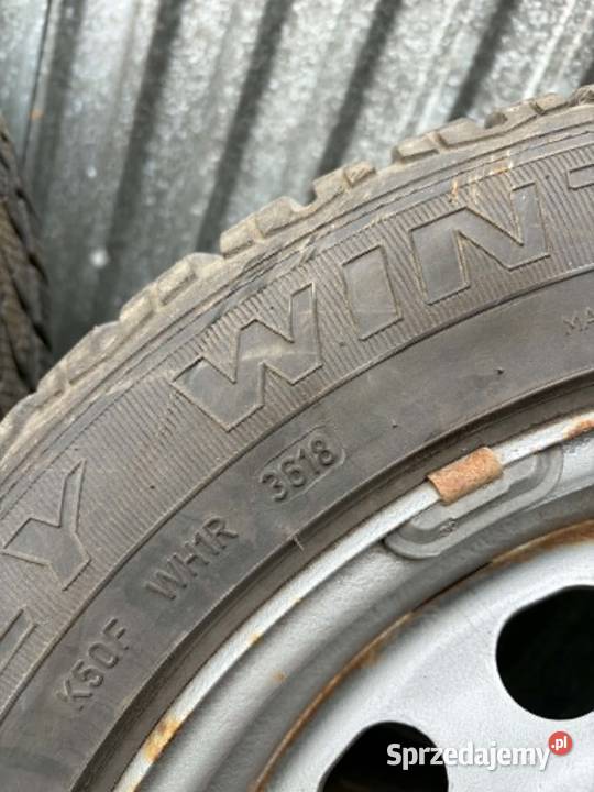Koła stalowe z oponami zimowymi 5x112 Słopiec