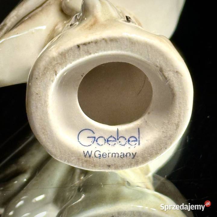 Figurka Sowa płomykówka porcelana Goebel śląskie Myszków