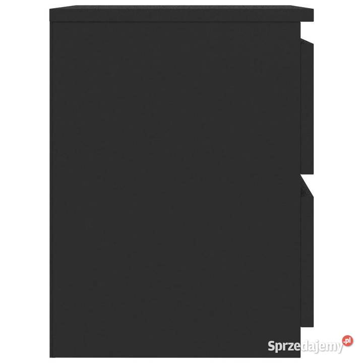 Szafka nocna czarna 30 x 30 x 40 materiał Nocne Warszawa