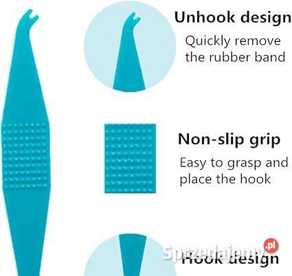 NAKŁADACZ WYCIĄGI ORTODONTYCZNE GUMKI HACZYK 10 Płock